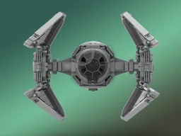 TIE / IN Interceptor (minifig scale)