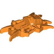 Lego Large Figure Foot, Claws, Toa Inika / Orange