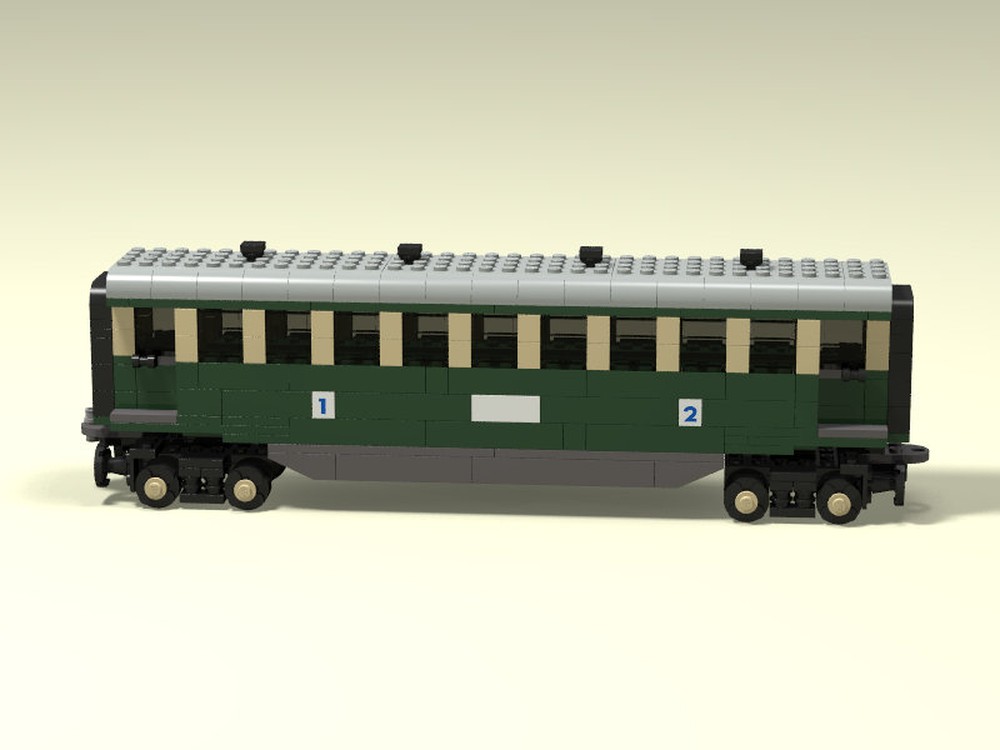 Lego Pullman wagon 1st & 2nd Class