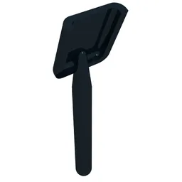 Equipment Shovel [Rounded Handle End] / Black