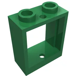 Window 1 x 2 x 2 Flat Front / Green