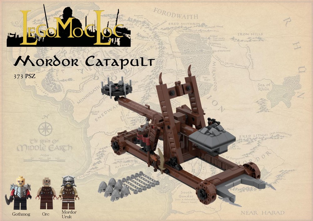 Lego Mordor Catapult