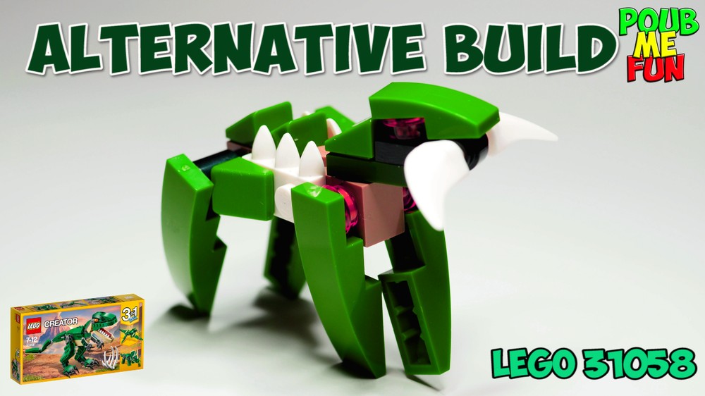 Lego 31058 | Rhino Dinosaur | Alternate Build with tutorial