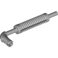 Exhaust Pipe with Technic Pin - Flat End, Squared Hole / Light Bluish Gray
