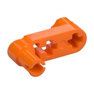Lego Technic Beam 3 x 0.5 Liftarm with Boss and Blocked, Squared Pin Hole / Orange