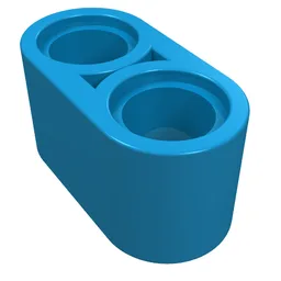 Technic Beam 1 x 2 Thick / Dark Azure