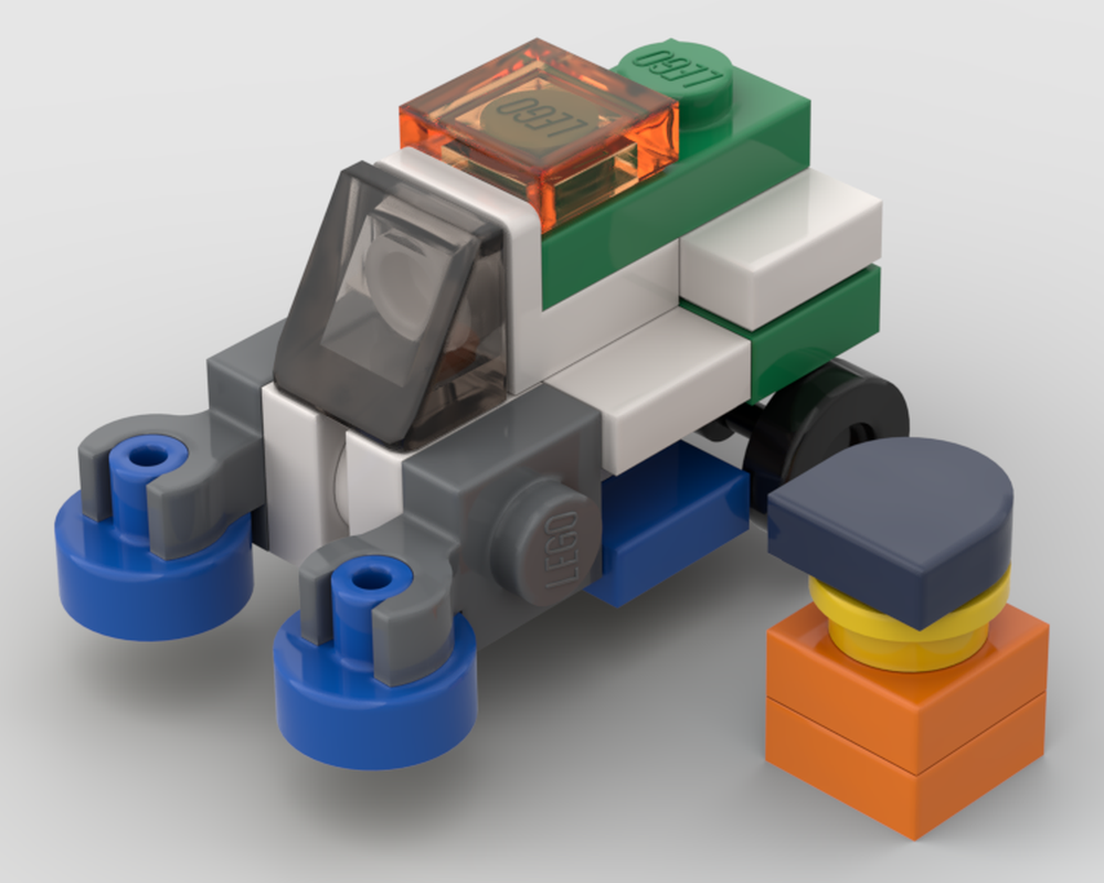 Lego Micro Street Sweeper