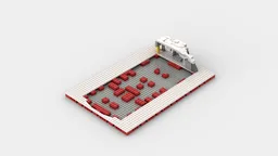 MILS Plate And Back Cover for MOC-164837 Working Ski Hill