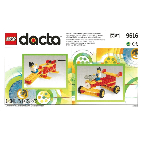 Lego Activity Card, Cover & Inventory Card - Set 9616 / [No Color/Any Color]