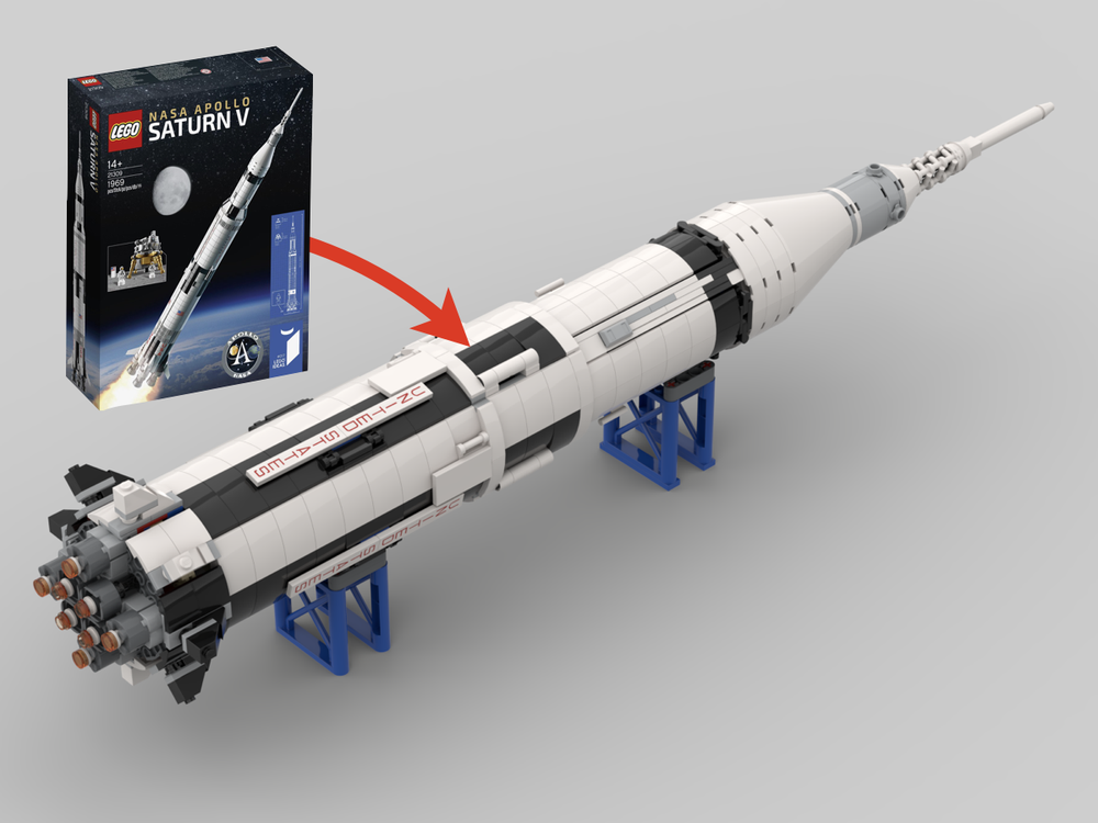 Lego 21309 - Saturn IB