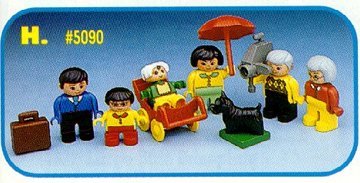 Lego Asian Family