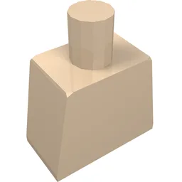 Torso [Plain] / Light Nougat