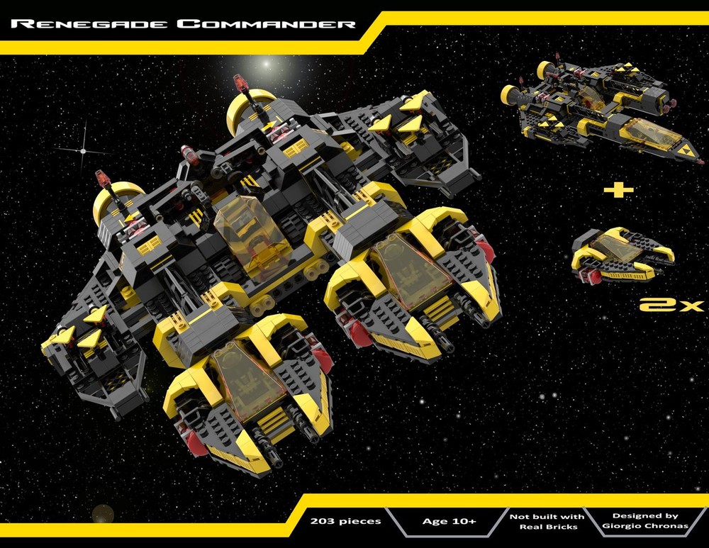 Lego Renegade Commander Cockpit