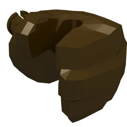 Hand Hulk - Left / Dark Brown