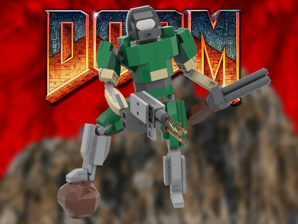 Lego Classic Doomguy
