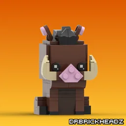 Pumbaa (The Lion King) Brickheadz