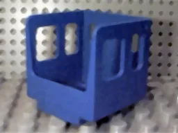 Duplo Train Steam Engine Cabin, Small Front Windows