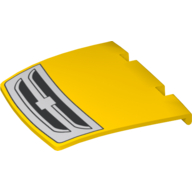Lego Duplo Car Hood / Bonnet 3 x 4 with Grille Print