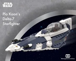 Plo Koon's Delta-7 Starfighter