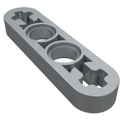 Technic Beam 1 x 4 Thin / Pearl Light Gray
