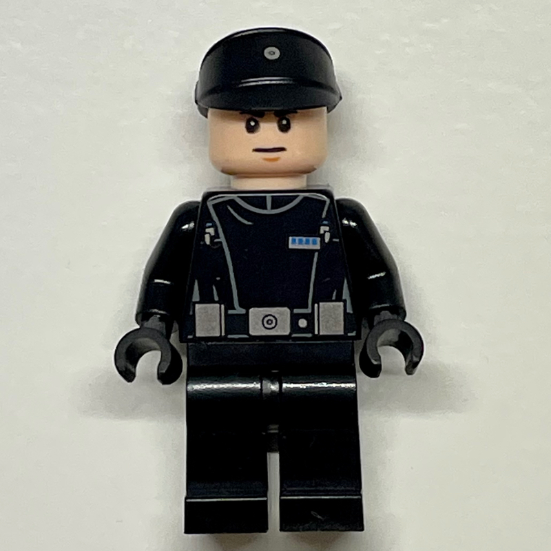 Lego Imperial Officer / Lieutenant, Black Uniform