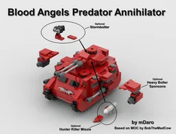 Blood Angels Predator Annihilator