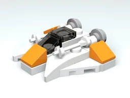 Micro T-47 Airspeeder Snowspeeder