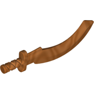 Lego Weapon Sword / Khopesh / Pearl Copper