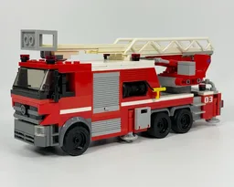 Mercedes Fire Ladder Truck