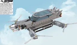 Dark Knight's Personal Tracked Quadcopter