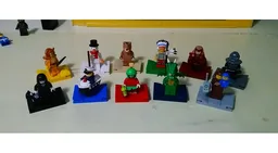 CMF display stand for Lego display case