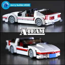 The A-Team Faceman's Corvette C4