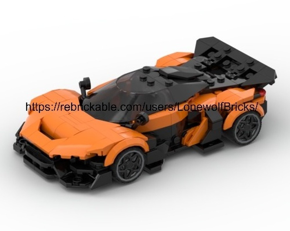 Lego Wolf Works McLaren W1 Widebody