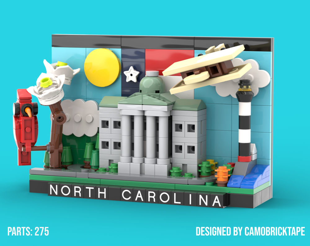 Lego Road Trip Across the USA: North Carolina