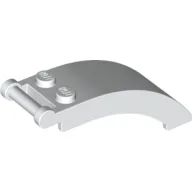 Windscreen 6 x 2 x 2 with Handle / White