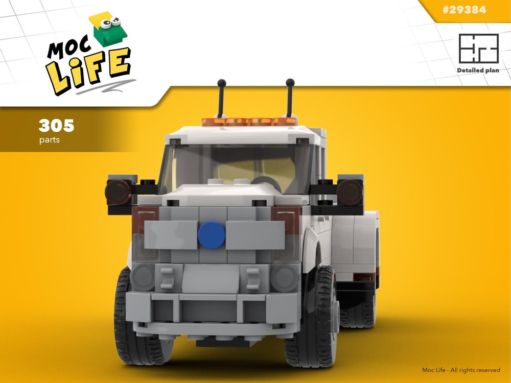 Lego Ford F-450 quad cab dually