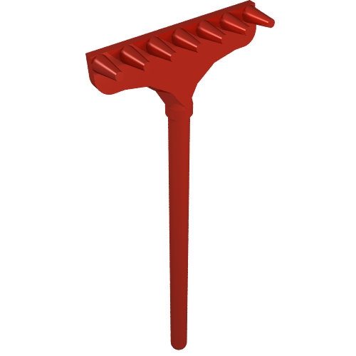 Lego Fabuland, Equipment Rake / Red