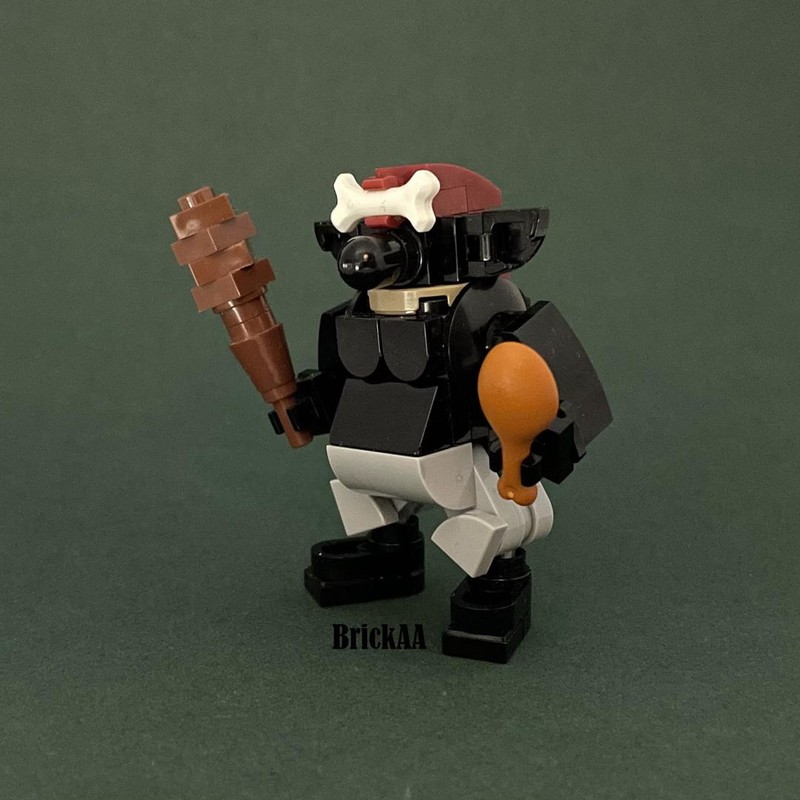 Lego Black troll