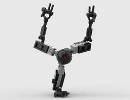 Metal Gear Solid 4 - Lego Dwarf gekko