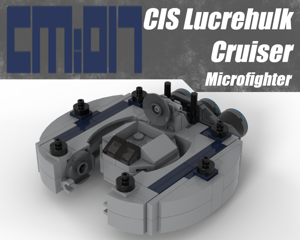 Lego CIS Lucrehulk Cruiser Microfighter