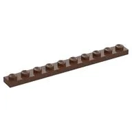 Plate 1 x 10 / Brown