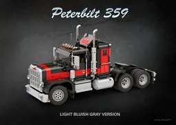 Peterbilt 359 - Light Bluish Gray Version