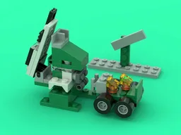 5865 Squirrel with Cart