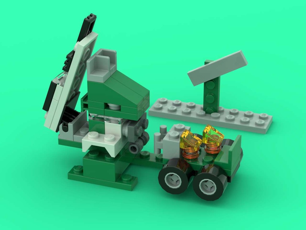 Lego 5865 Squirrel with Cart