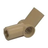 Technic Axle and Pin Connector Angled #4 - 135° / Dark Tan