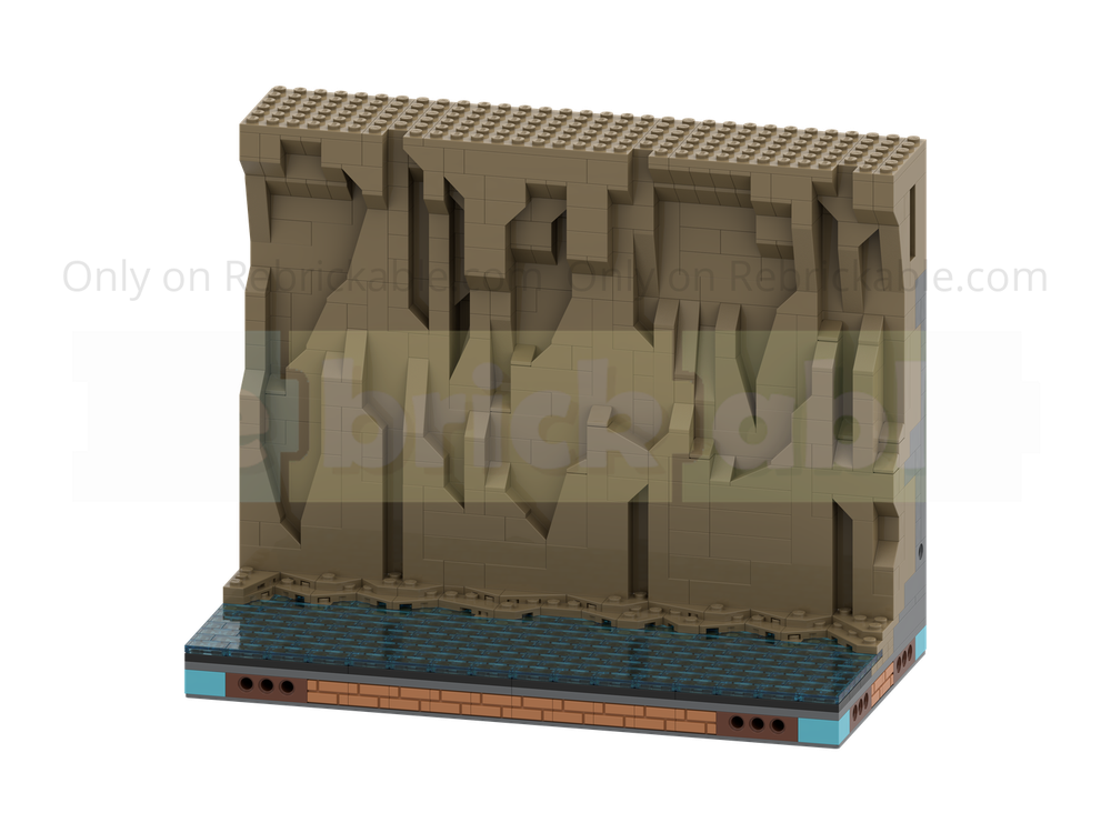 Lego Ninjago City Cliffside Facade