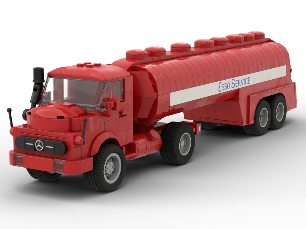 Lego Homage to 650-2 - Mercedes Esso Tanker