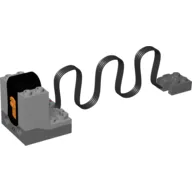 Receiver Unit, IR, Power Functions, with V2 Print / Light Bluish Gray
