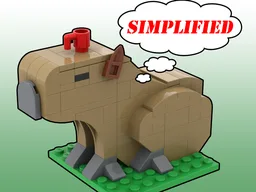 Capybara Dreaming SIMPLIFIED