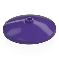 Dish 4 x 4 Inverted with Open Stud [Radar] / Dark Purple